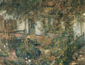 Blooming Cottage Garden